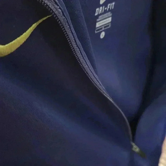 Nike Purple/lime green zip up jacket - Picture 6 of 6